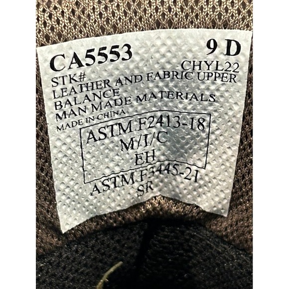 Carolina Work‎ Boots Composite Toe Mens 9D CA5553 - Picture 3 of 4